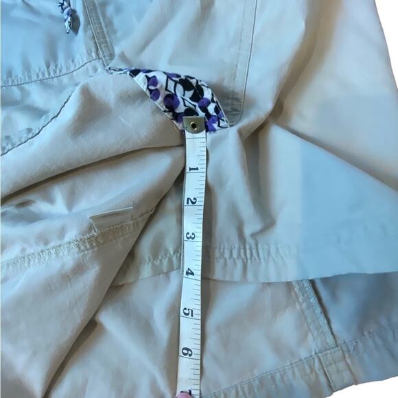 Christopher & Banks Woman's Khaki Cargo Skirt Size 10 - Picture 6 of 11